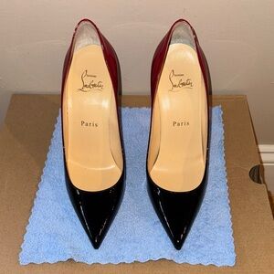 Christian Louboutin Kate 100 Patent Degrade
